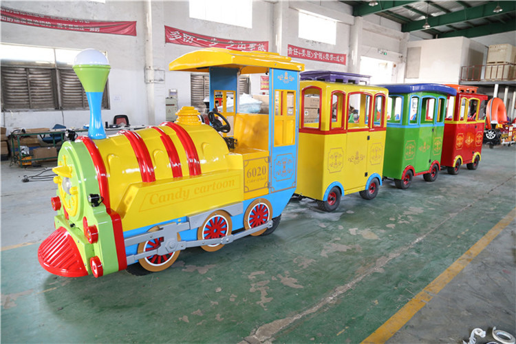 Cartoon Tour Trackless Train